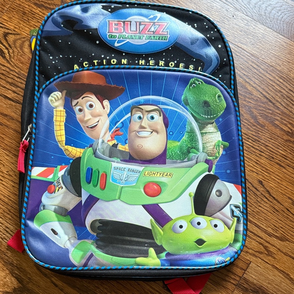 Kids Backpack - Blue and Black